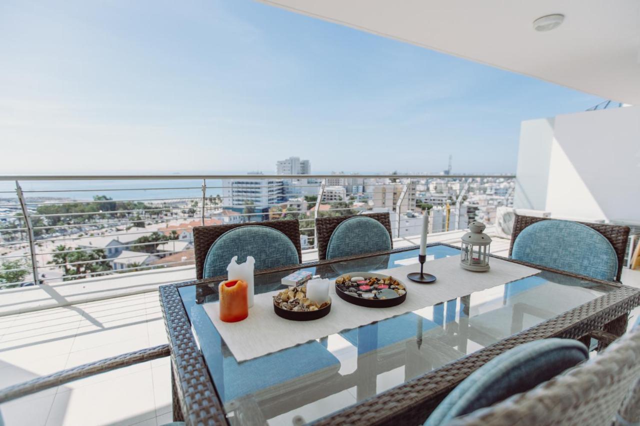شقة Promenade Seaview Heaven لارنكا المظهر الخارجي الصورة