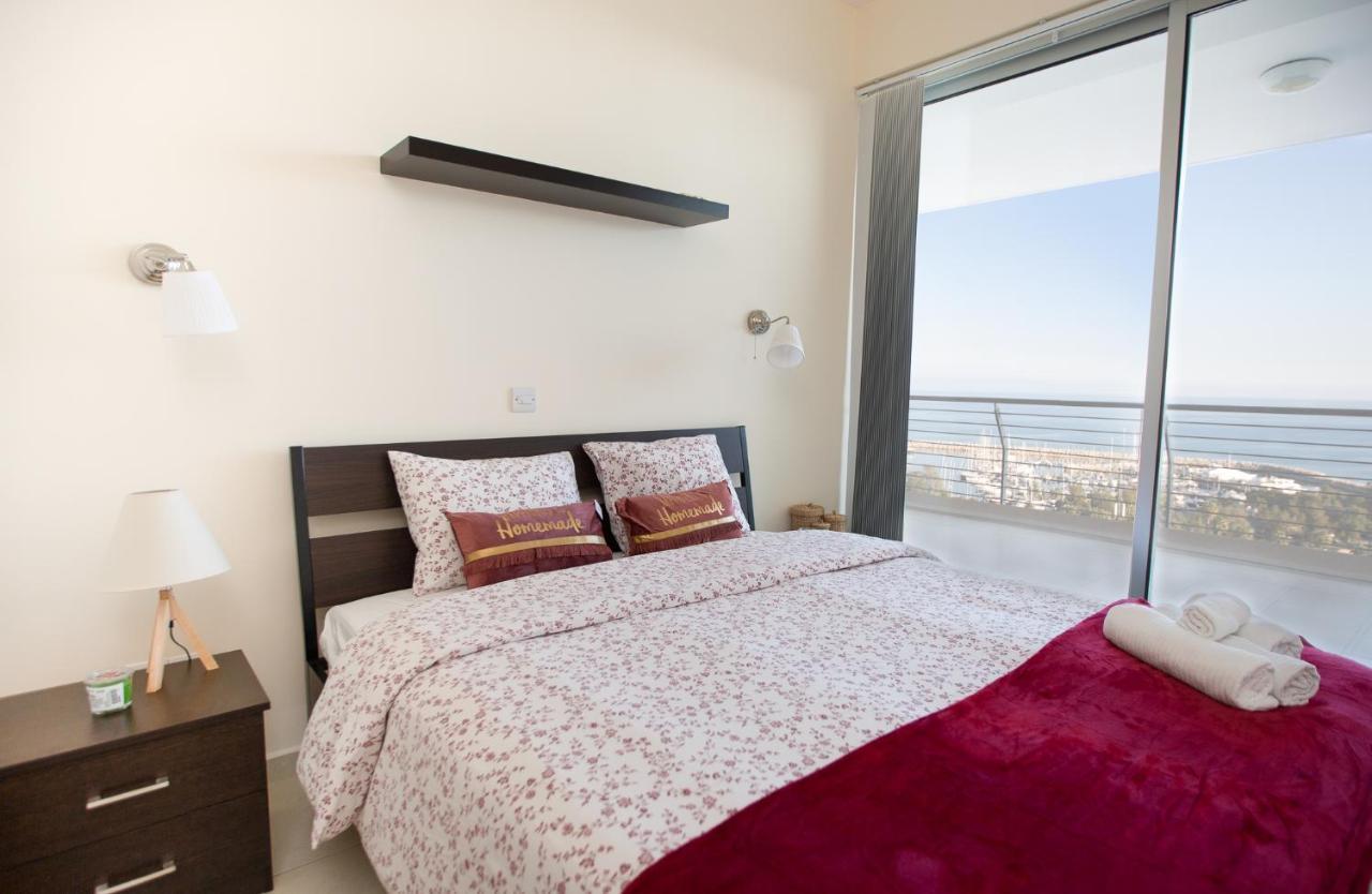 شقة Promenade Seaview Heaven لارنكا المظهر الخارجي الصورة