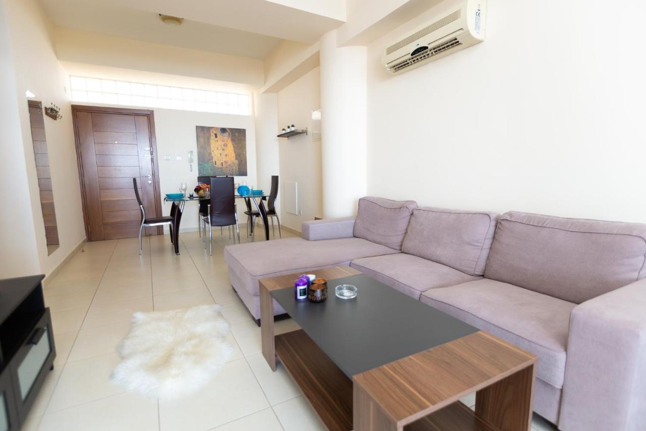شقة Promenade Seaview Heaven لارنكا المظهر الخارجي الصورة