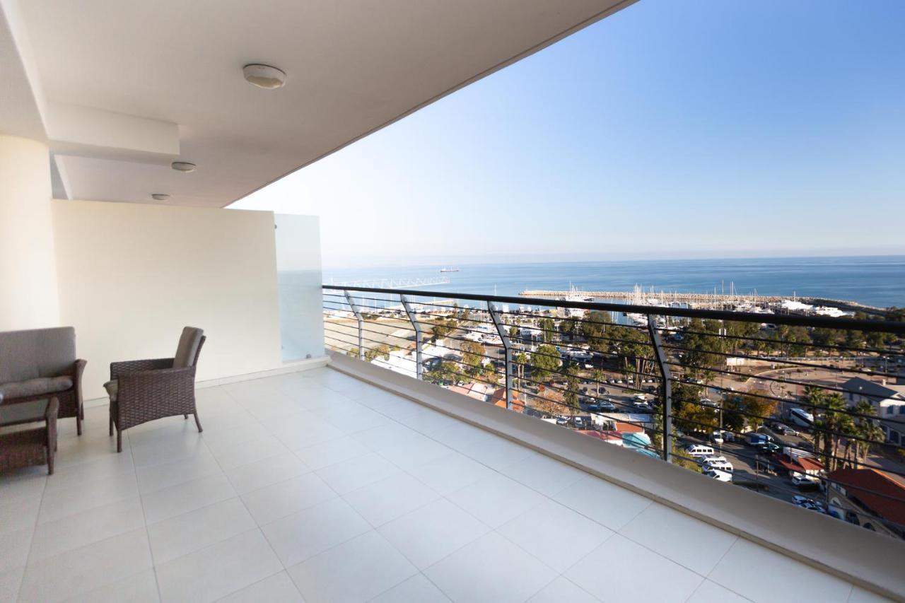شقة Promenade Seaview Heaven لارنكا المظهر الخارجي الصورة