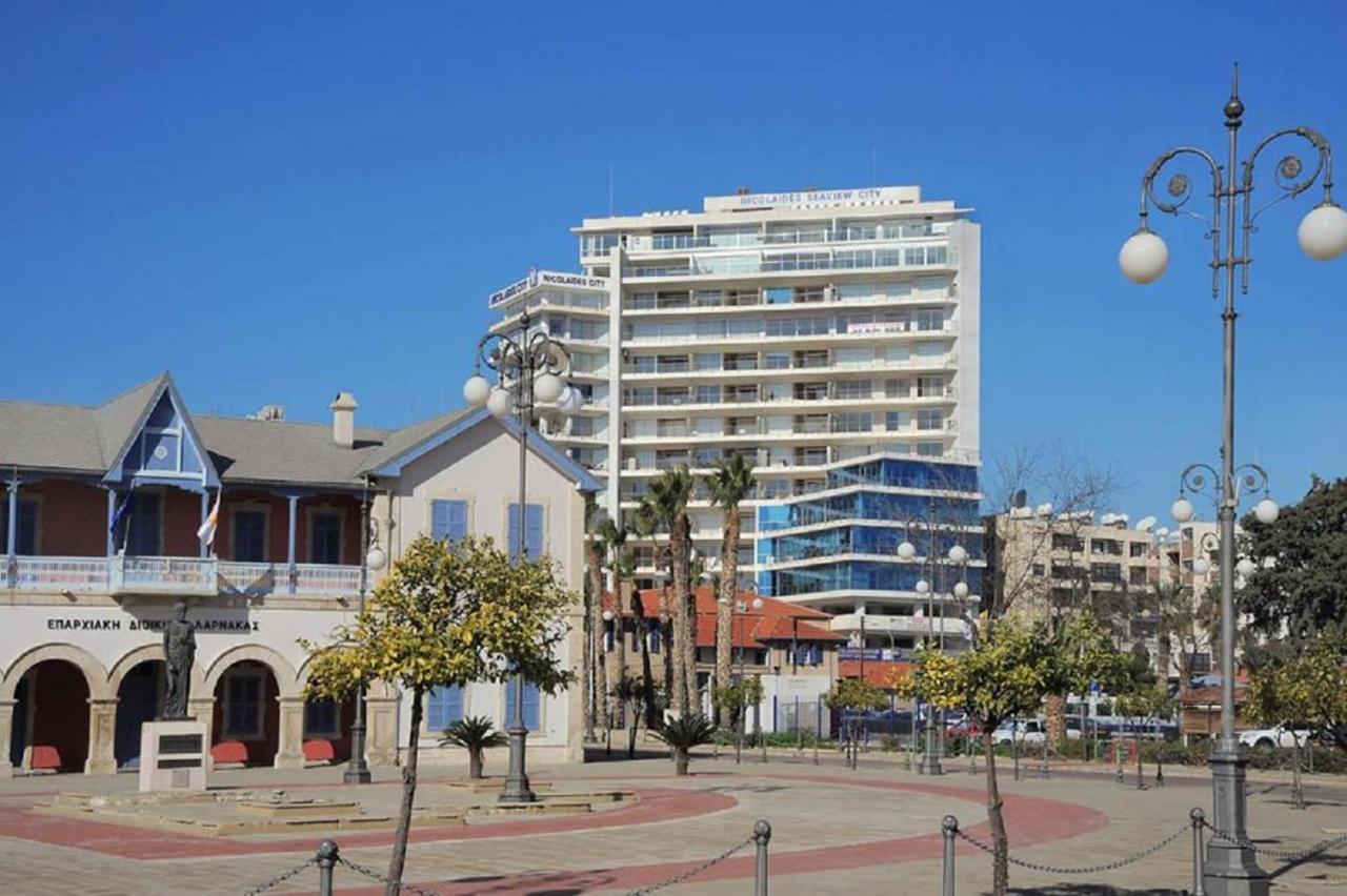 شقة Promenade Seaview Heaven لارنكا المظهر الخارجي الصورة
